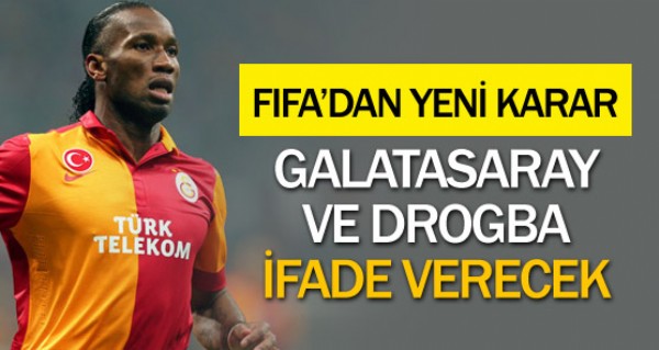 FIFA'dan Drogba iin yeni karar !